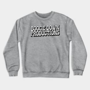 Boogie Down Productions // Retro Hip Hop Typography Design Crewneck Sweatshirt